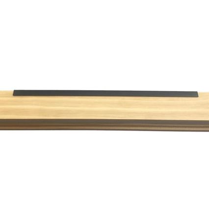 LED-kattokruunu johdossa LED/22W/230V 4000K 120 cm mänty/massiivipuu
