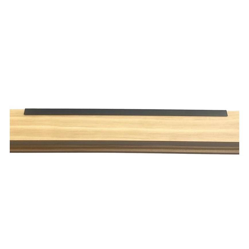 LED-kattokruunu johdossa LED/22W/230V 4000K 120 cm mänty/massiivipuu