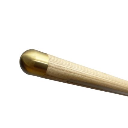 LED-kattokruunu johdossa LED/22W/230V 4000K 120 cm tuhka/massiivipuu