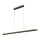 LED-kattokruunu johdossa LED/22W/230V 4000K 120 cm tuhka/massiivipuu