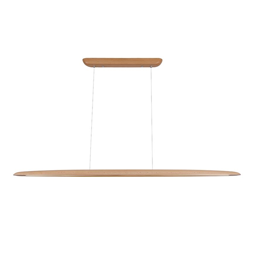 LED-kattokruunu johdossa LED/26W/230V 4000K 150 cm pyökki/massiivipuu