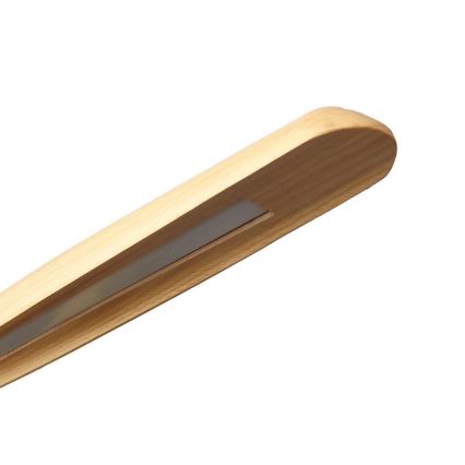 LED-kattokruunu johdossa LED/26W/230V 4000K 150 cm pyökki/massiivipuu