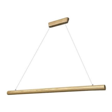 LED-kattokruunu johdossa LED/26W/230V 4000K 150 cm tuhka/massiivipuu