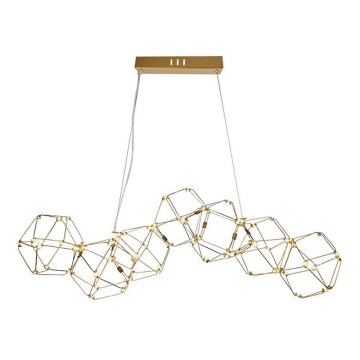 LED-kattokruunu johdossa LED/28W/230V 3000K kulta