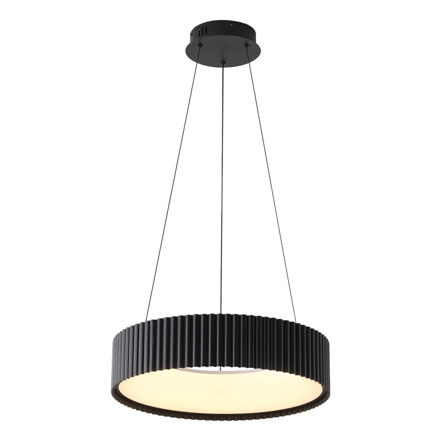 LED-kattokruunu johdossa LED/30W/230V 3000K musta