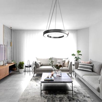 LED-kattokruunu johdossa LED/30W/230V 4000K halkaisija 60 cm