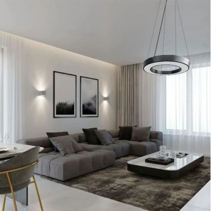 LED-kattokruunu johdossa LED/40W/230V 4000K halkaisija 80 cm