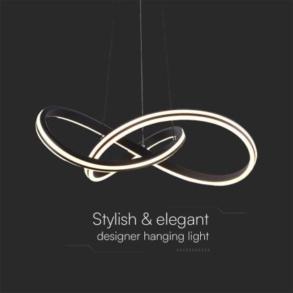 LED-kattokruunu johdossa LED/40W/230V 3000/4000/6400K