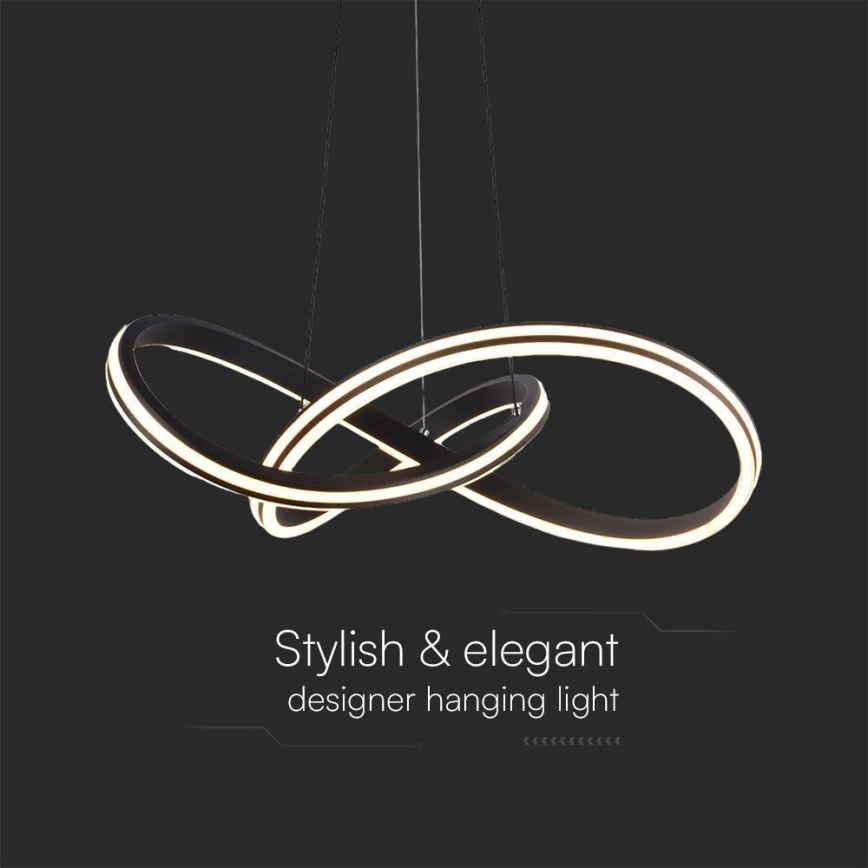 LED-kattokruunu johdossa LED/40W/230V 3000/4000/6400K