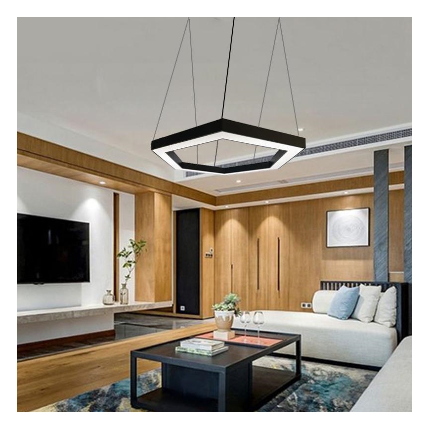 LED-kattokruunu johdossa LED/50W/230V 4000K halkaisija 100 cm