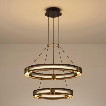 LED-kattokruunu johdossa LED/62W/230V 3000K 62x120 cm