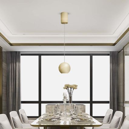 LED-kattokruunu johdossa LED/8,5W/230V 3000K kulta