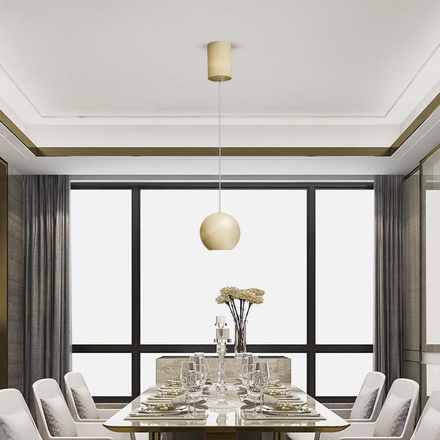 LED-kattokruunu johdossa LED/8,5W/230V 3000K kulta