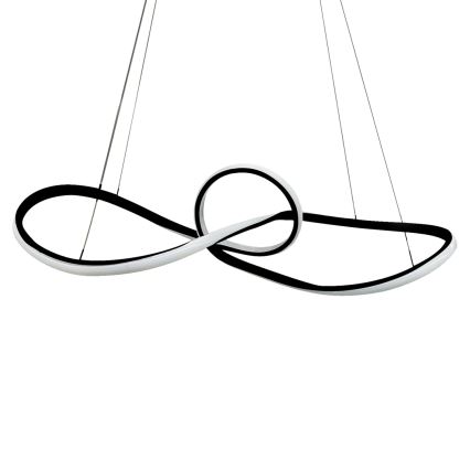 LED-kattokruunu johdossa MARCO LED/42W/230V musta