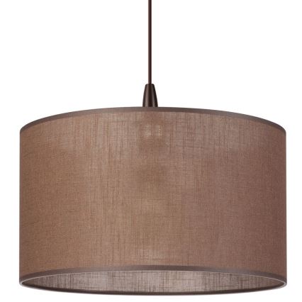 LED-kattokruunu johdossa NOEL 1xE27/60W/230V ruskea