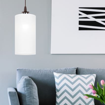 LED-kattokruunu johdossa NOEL MINI 1xE27/60W/230V valkoinen