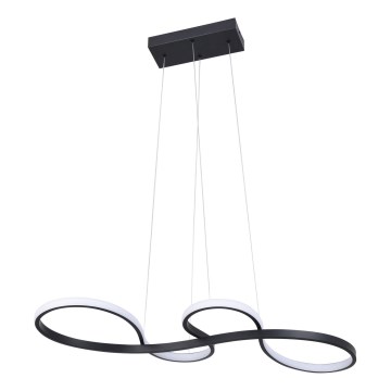 LED-kattokruunu johdossa SALSA LED/38W/230V 4000K musta