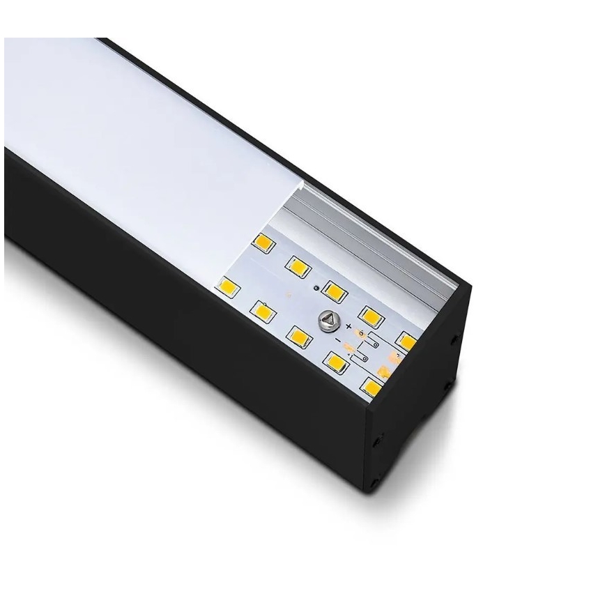 LED-kattokruunu johdossa SAMSUNG CHIP LED/40W/230V 6400K musta