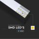 LED-kattokruunu johdossa SAMSUNG CHIP LED/40W/230V 6400K musta