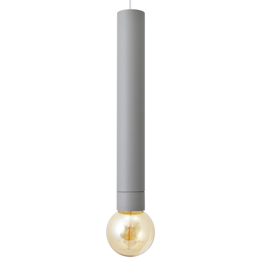 LED Kattokruunu johdossa TUBA 1xGU10/20W/230V harmaa