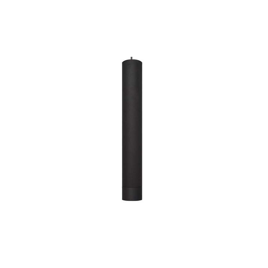 LED-kattokruunu johdossa TUBA 1xGU10/4,8W/230V musta