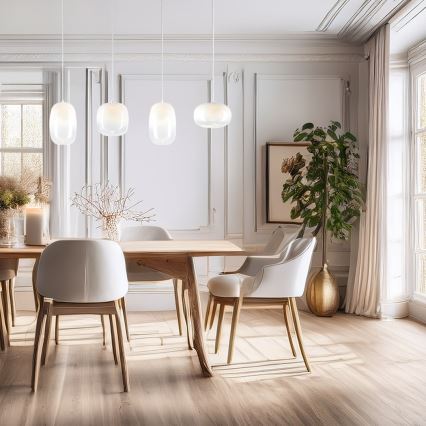 LED-kattokruunu johdossa VASO LED/15W/230V valkoinen