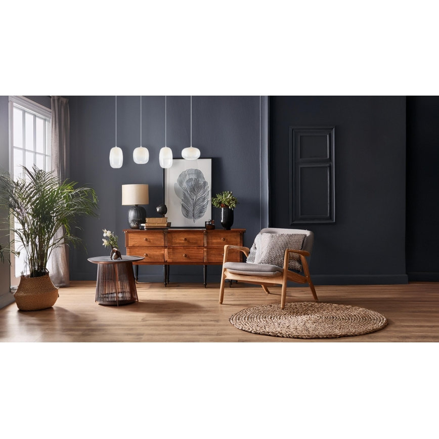 LED-kattokruunu johdossa VASO LED/15W/230V valkoinen