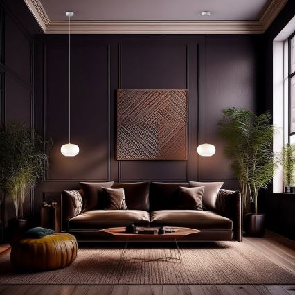 LED-kattokruunu johdossa VASO LED/4W/230V halkaisija 18 cm valkoinen