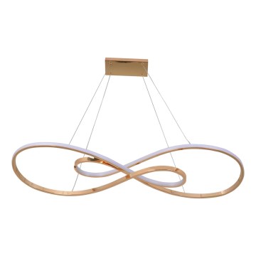 LED-kattokruunu johdossa ZUMBA LED/50W/230V kulta