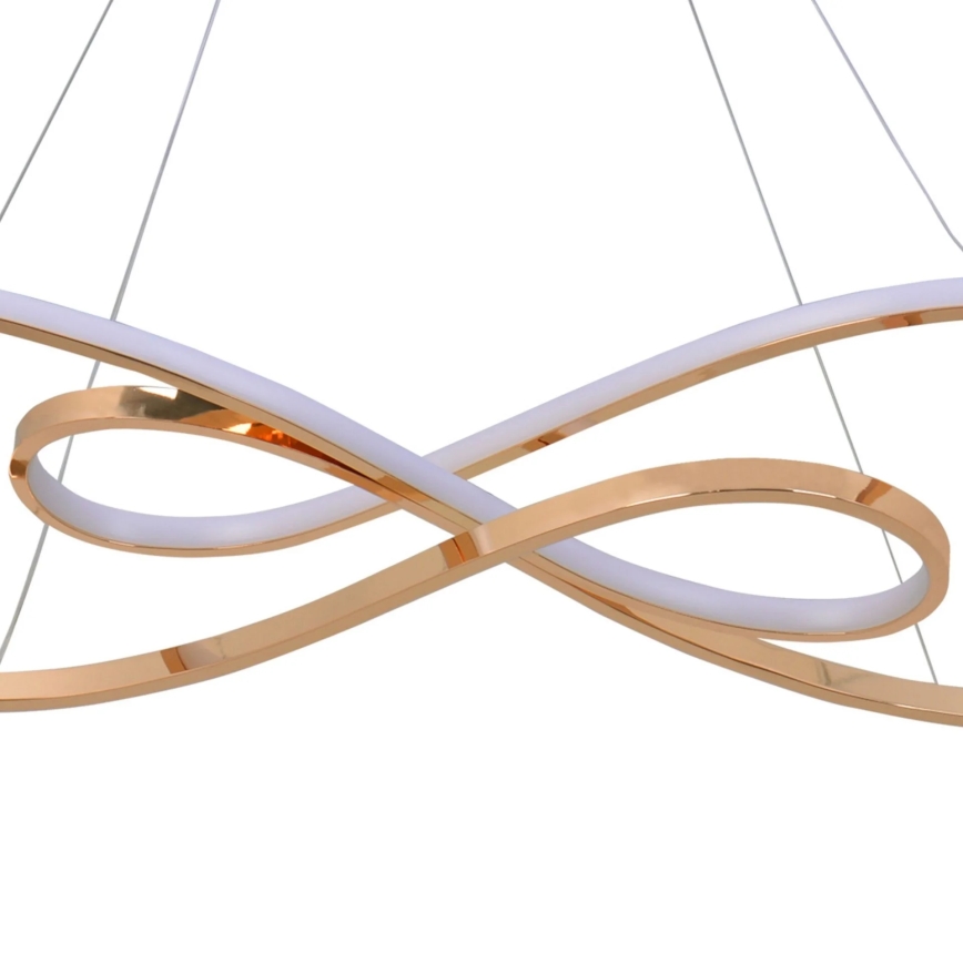 LED-kattokruunu johdossa ZUMBA LED/50W/230V kulta