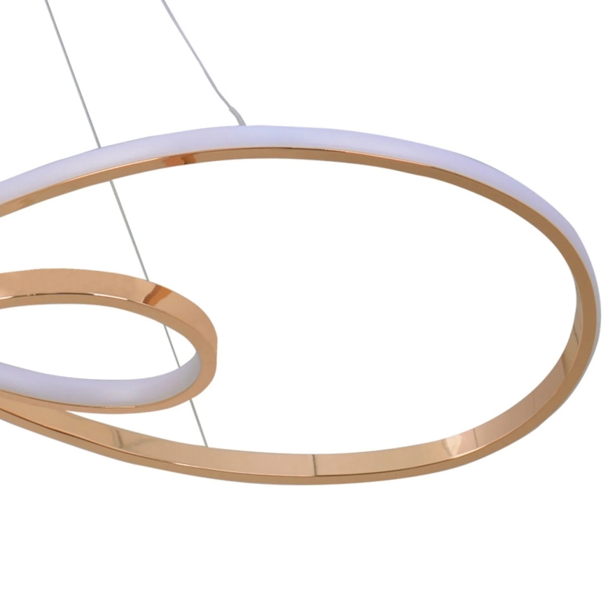 LED-kattokruunu johdossa ZUMBA LED/50W/230V kulta