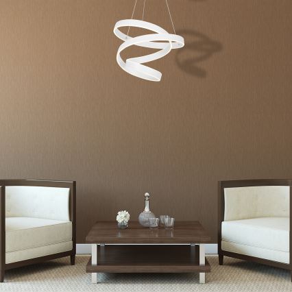 LED-kattokruunu narussa ANDROMEDA LED/45W/230V