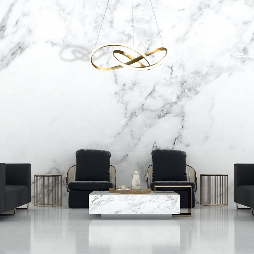 LED-kattokruunu narussa CAPPIO LED / 36W / 230V kultainen