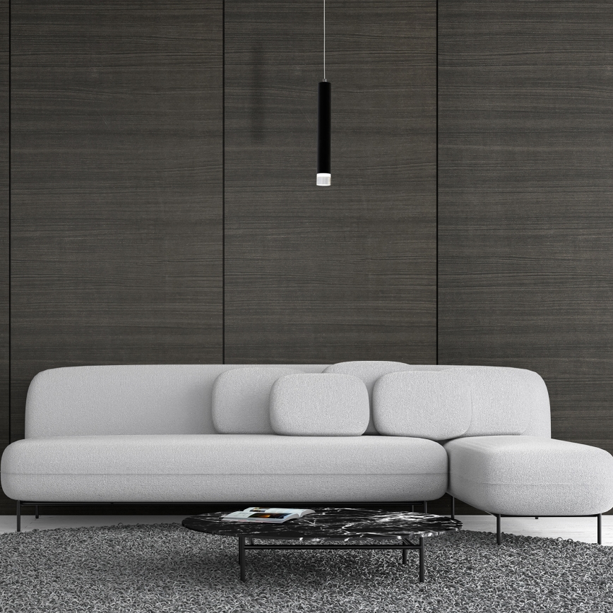 LED-kattokruunu narussa CARBON LED/5W/230V