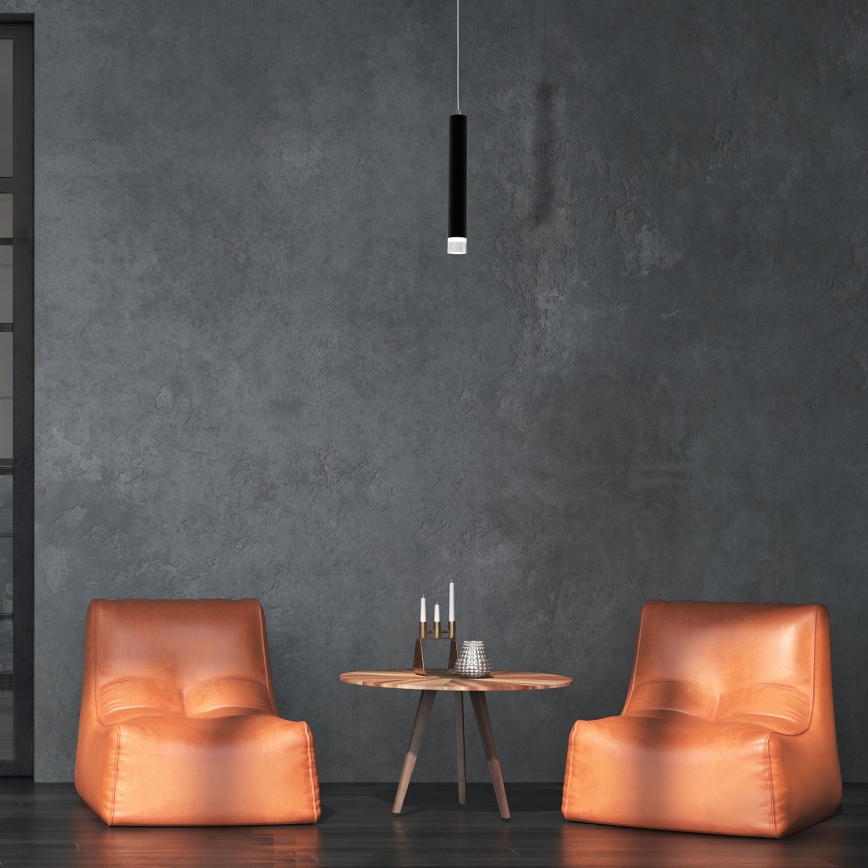 LED-kattokruunu narussa CARBON LED/5W/230V