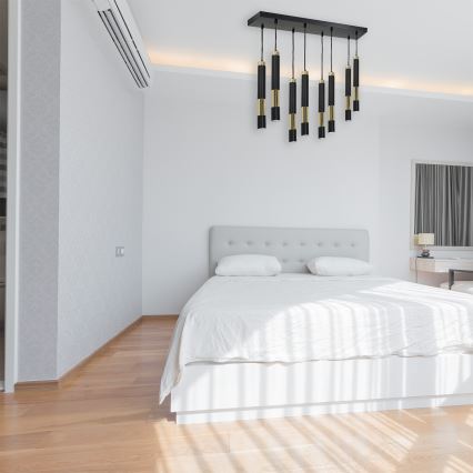 LED-kattokruunu narussa DALLAS 8xGU10/3W/230V