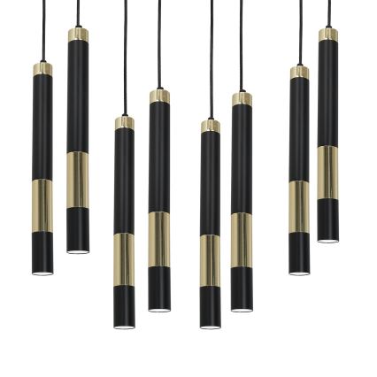 LED-kattokruunu narussa DALLAS 8xGU10/3W/230V