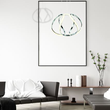 LED-kattokruunu narussa GLOBE 1xLED/50W/230V