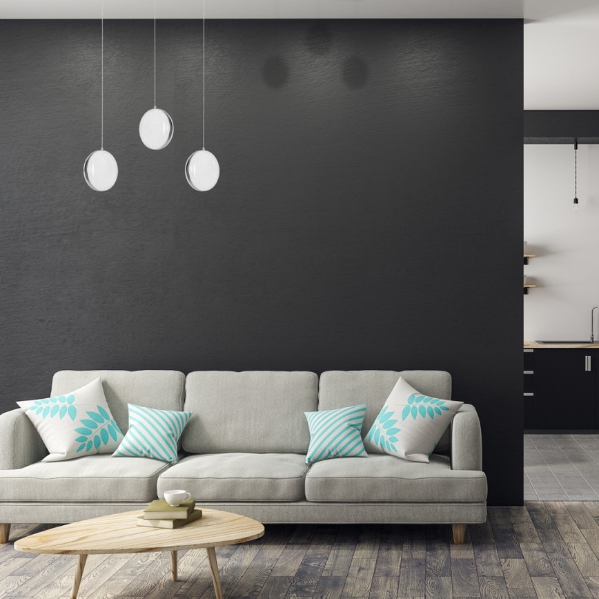 LED-kattokruunu narussa LIRA 3xLED/27W/230V