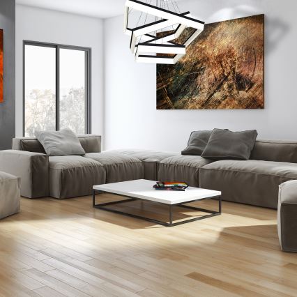 LED-kattokruunu narussa NERO 3xLED/140W/230V