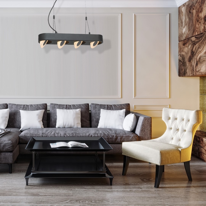 LED-kattokruunu narussa PRIMO 4xLED/40W/230V