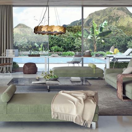 LED-kattokruunu narussa SOHO GOLD LED/24W/230V