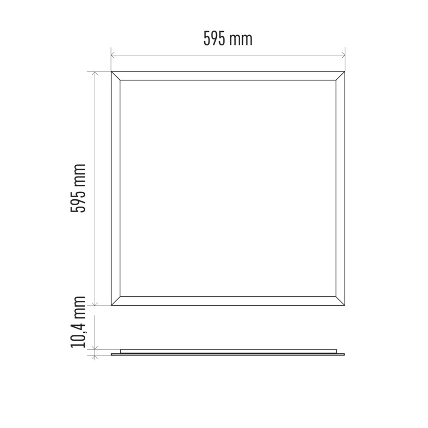 LED-kattopaneeli kylpyhuoneeseen PROFI PLUS LED/40W/230V IP44