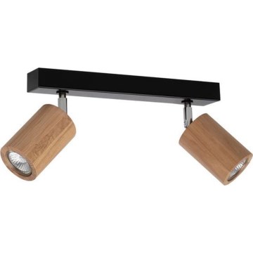 LED-kattospotti MATTI 2xGU10/5W/230V tammi