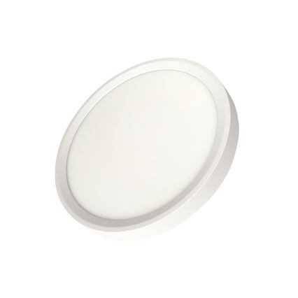 LED-kattovalaisin, 18 W, 230 V, 3000/4000/6500 K, Ø 23 cm, valkoinen