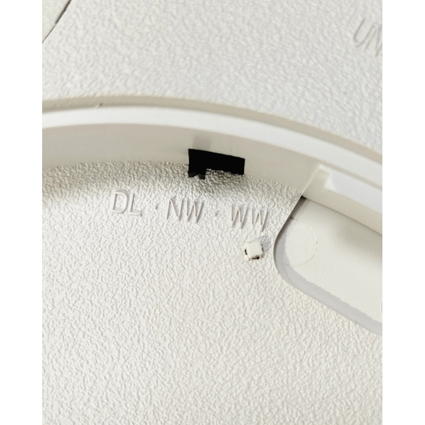 LED-kattovalaisin, 18 W, 230 V, 3000/4000/6500 K, Ø 23 cm, valkoinen