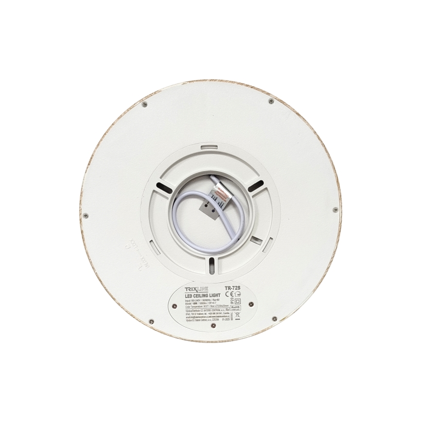 LED-kattovalaisin 18W/230V 3000/4000/6500K, halkaisija 23 cm, beige