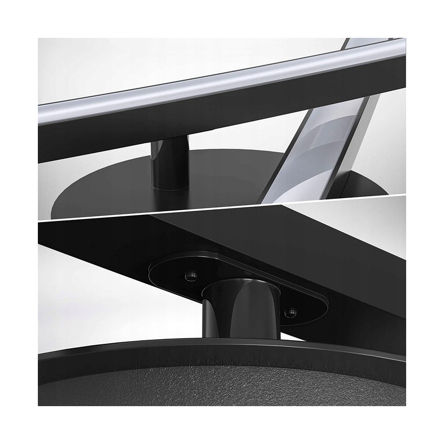 LED-kattovalaisin 2 x LED / 6 W / 230 V / 3000 K musta