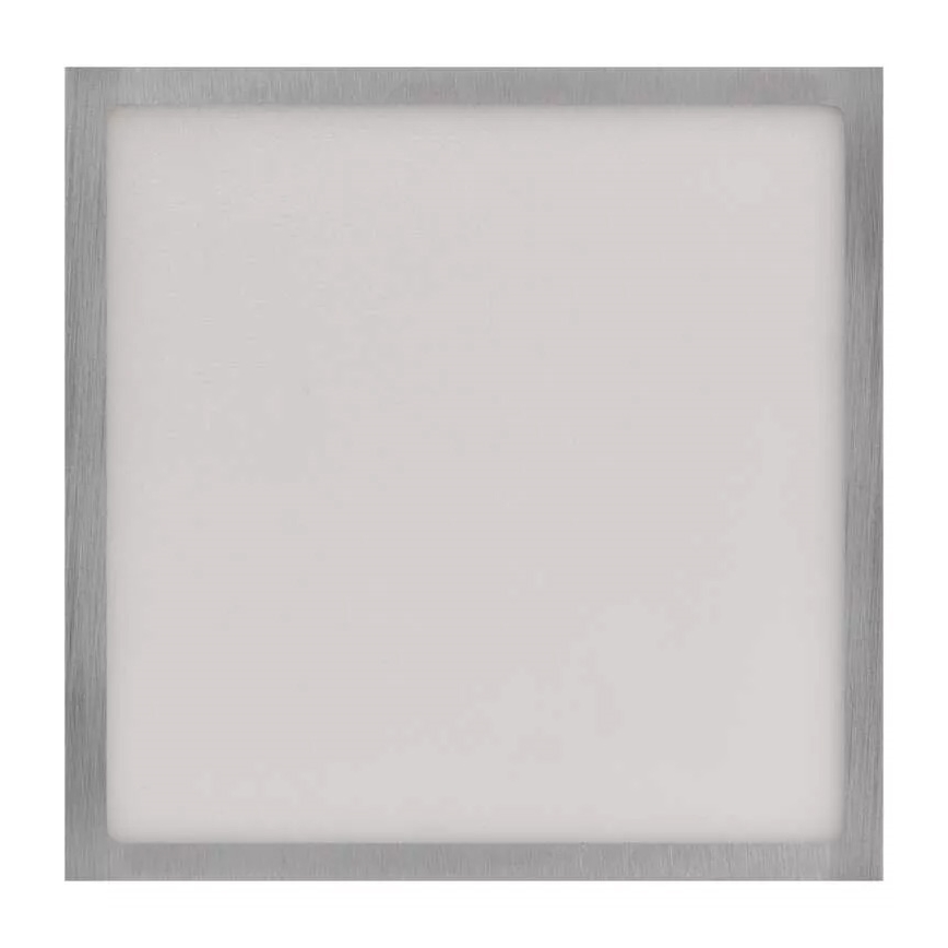 LED Kattovalaisin NEXXO LED/21W/230 3000/3500/4000K 22,5x22,5 cm mattakromi