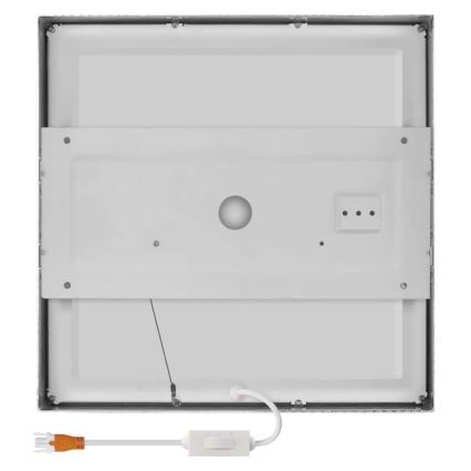 LED Kattovalaisin NEXXO LED/28,5W/230V 3000/3500/4000K 30x30 cm mattakromi